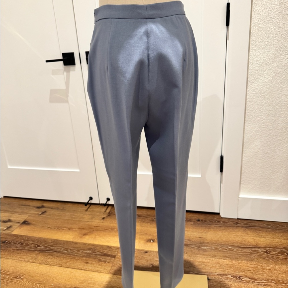 *New With Tags* MaxMara Light Blue Women's Trousers - Picture 3 of 10
